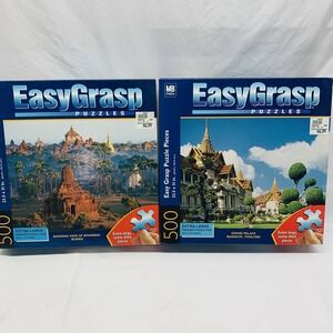2 MB Easy Grasp 500 Extra Large Piece Puzzles Myanmar‎ Burma Grand Palace